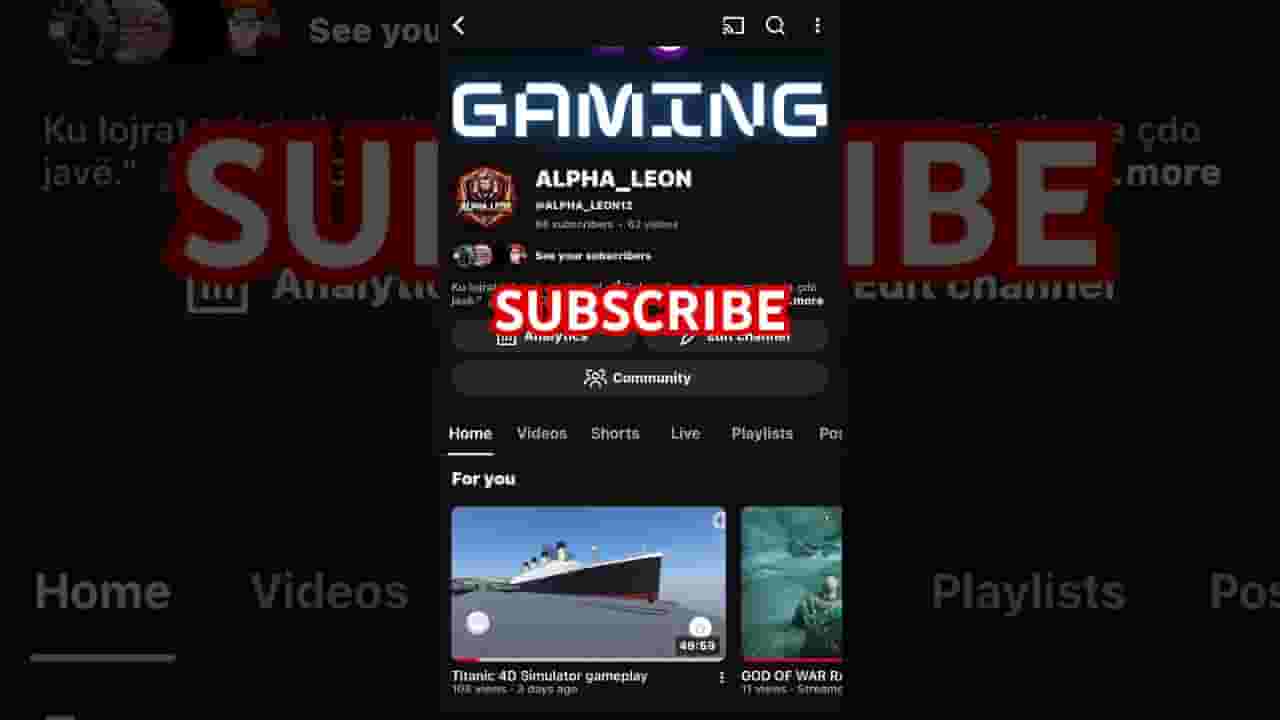 Channel Banner