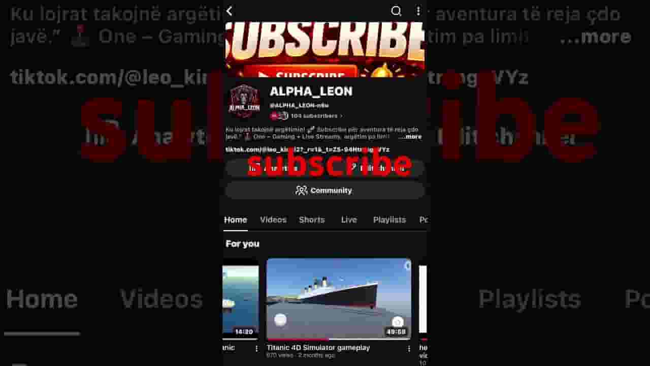Channel Banner