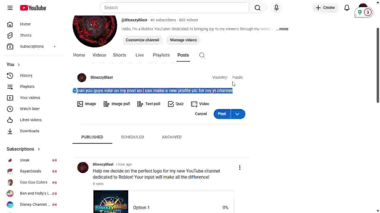 Channel Banner