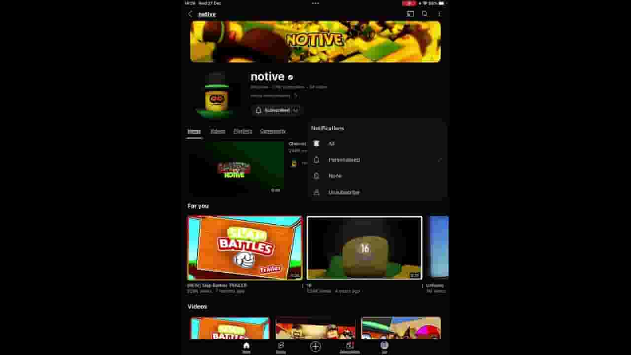 Channel Banner