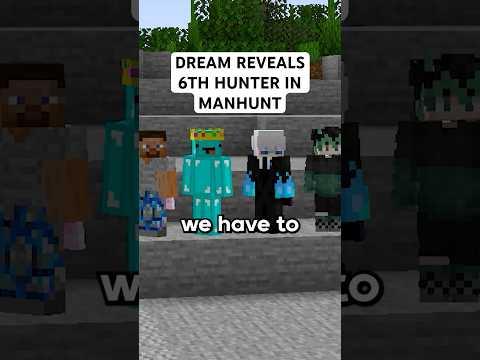 Dream Reveals 6TH HUNTER in manhunt 😲 #dream #minecraft #daquavis thumbnail
