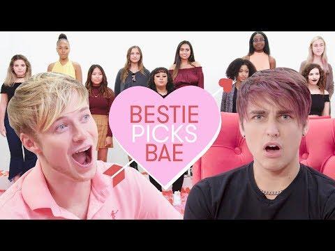 Colby Lets Sam Pick His Girlfriend: Sam & Colby | Bestie Picks Bae thumbnail