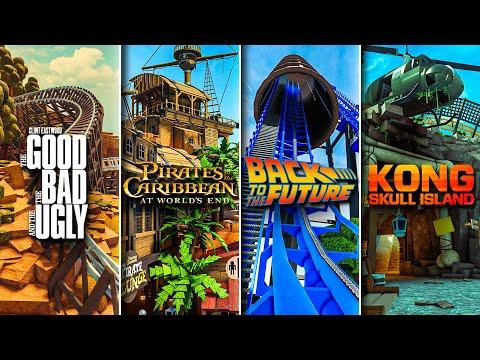 ALL ONRIDE EXPERIENCES! | Benny's Movie Park 2 • Theme Park Tycoon 2 thumbnail