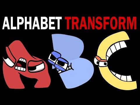 Alphabet Lore But Everyone Is K Transform ( Full Version A-Z ) 
