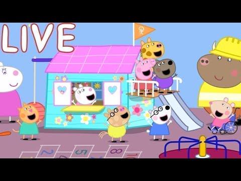🔴 LIVE Peppa Pig's Clubhouse 🐷🏠 BRAND NEW SEASON 9 PEPPA thumbnail