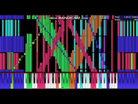 Black Midi PFA 300K Subscribers Special Notes Sheet Music Boss 300,000 Notes thumbnail