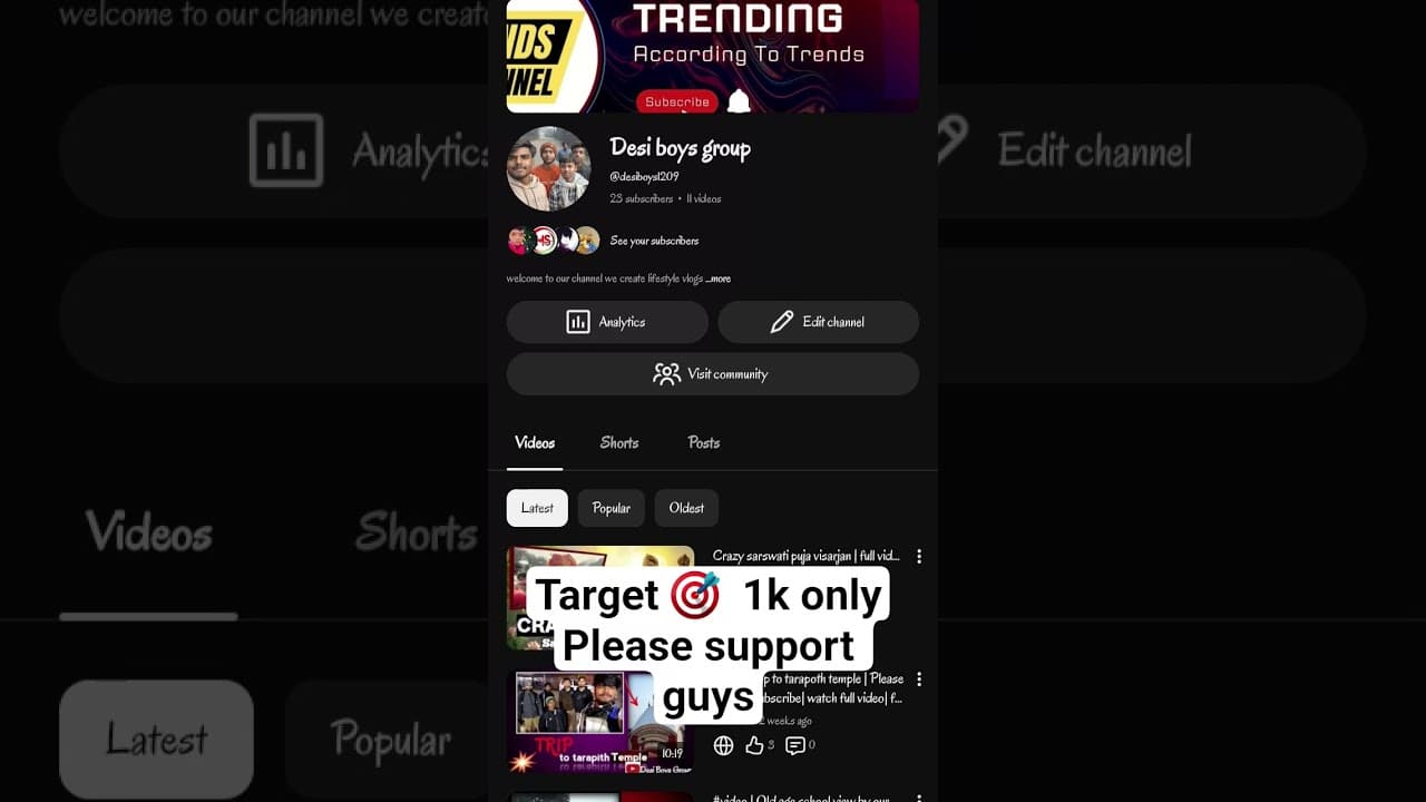 Channel Banner