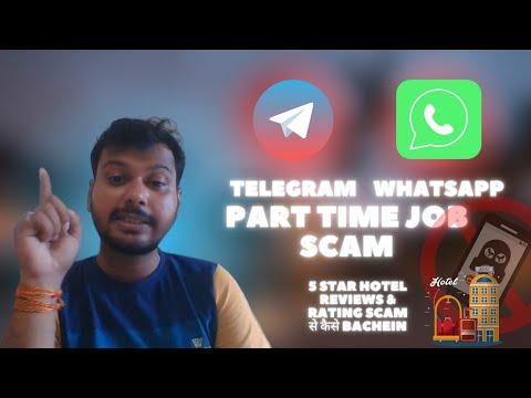 TELEGRAM SCAM - Part Time JOB : 5 Star Hotel Reviews & Ratings Scam on WhatsApp and Telegram thumbnail