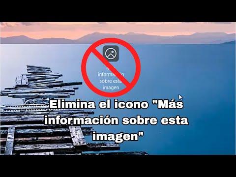 Como eliminar o quitar el icono "Más información sobre esta imagen" para Windows 10/11 thumbnail