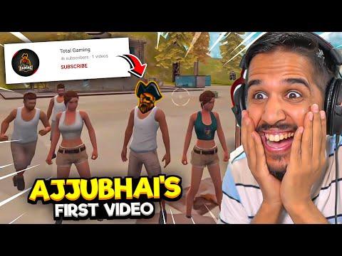 AmitBhai Reaction On Total Gaming First Video thumbnail