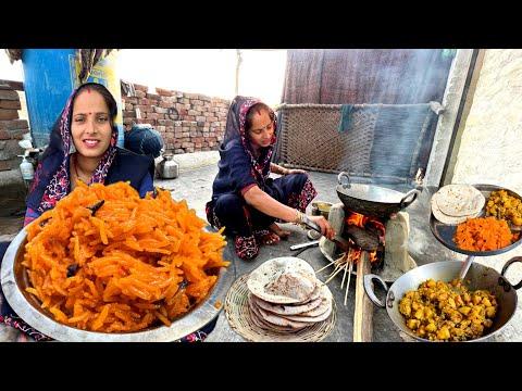 आज बनाए केसरिया मीठे चावल /जर्दा रेसिपी बहुत ही स्वादिष्ट | Zarda Chawal Recipe | Soni Village Life thumbnail
