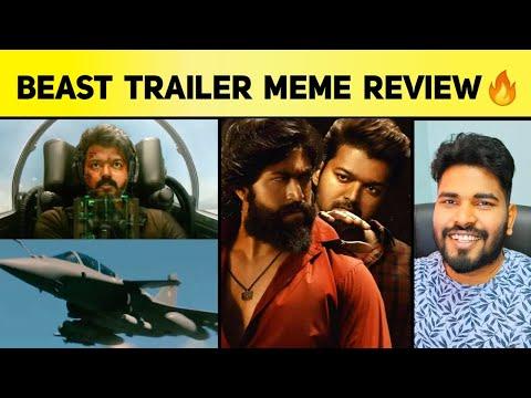 Beast Trailer Meme Review | Beast and KFG clash Memes Review 🔥 thumbnail