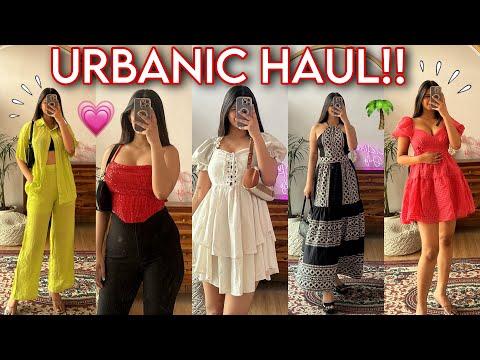 URBANIC DRESSES HAUL! Birthday Dresses,Vacation Dresses,Bags,Jewellery | Rupal Yadav #urbanic thumbnail
