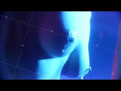 Beautiful naked woman with perfect body dancing on stage. Topless girl dancing on stage thumbnail