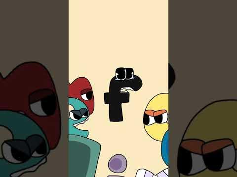 Dumb dumb / Everyone is dumb animation meme - Alphabet lore F #shorts thumbnail