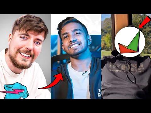 Techno Gamerz beat Mr beast gaming || Herobrine smp || loggy face reveal thumbnail