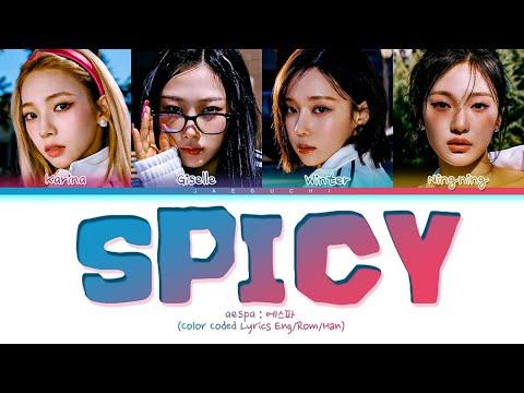aespa Spicy Lyrics (에스파 Spicy 가사) (Color Coded Lyrics) thumbnail