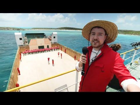 MrBeast Plays Red Light Green Light || I Gave My 100,000,000th Subscriber A Private Island thumbnail