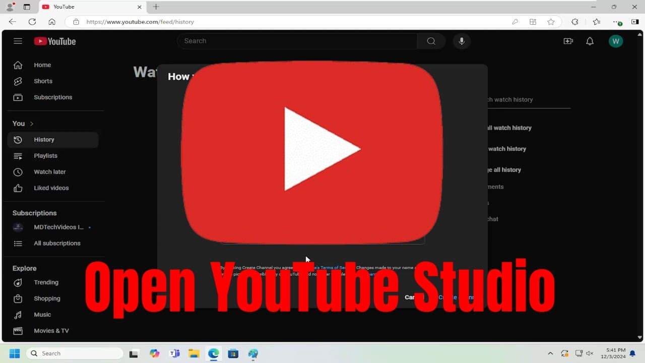 Channel Banner