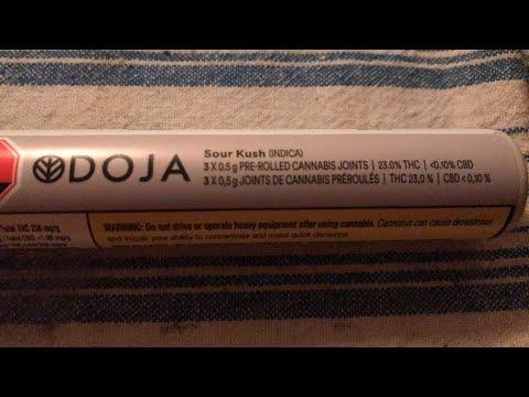 DOJA | Sour Kush Indica (23%) THC ~ (0.10%) CBD 😁 thumbnail