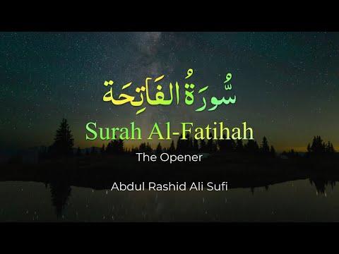Surah Al Fatiha Arabic text English and Bangla translation beautiful Quran recitation Jamil Wasahih* thumbnail