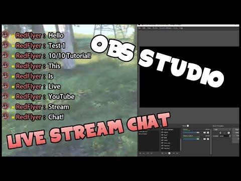 LIVE Chat on Screen - YouTube Livestreaming Chat! (OBS Studio) thumbnail