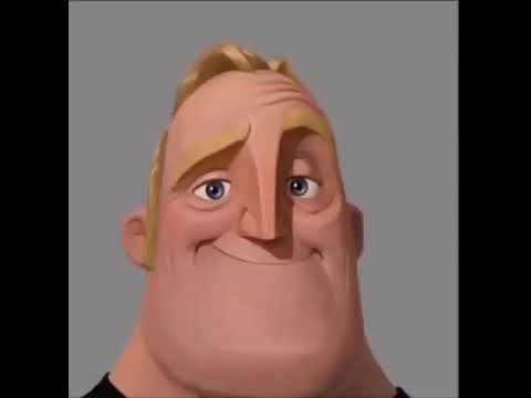 Mr Incredible Becoming Uncanny Meme Template - All Endings (Dark Face) thumbnail