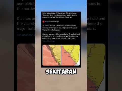 Suku Arab Suriah Melakukan Perlawanan Terhadap Kelompok SDF Guna Merebut Ladang Al Omar #shorts thumbnail