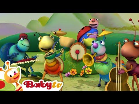 Big Bugs Band - African Music 🎻 | Music & Songs for Kids 🎵 | Cartoon @BabyTV thumbnail