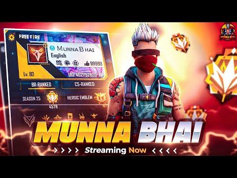 Free Fire Live Telugu - Munna Bhai is Live  - Telugu Gaming Live #MBG thumbnail