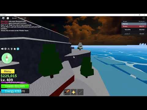 ROBLOX | Blox Fruits | Inside of secret door on snow island thumbnail