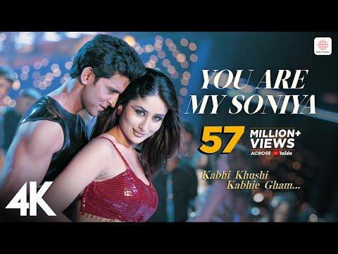You Are My Soniya - K3G | Kareena Kapoor | Hrithik Roshan |@sonunigam  | @alkayagnik3875  | 4K thumbnail