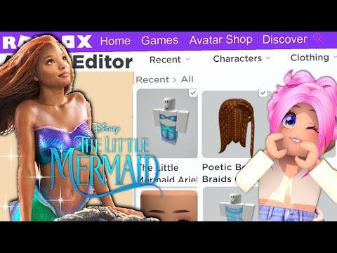 Creamos el PERFIL de La Sirenita Ariel Live Action - Titi Roblox thumbnail
