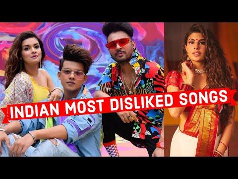 Top 25 Most Disliked Indian Songs of All Time on Youtube thumbnail
