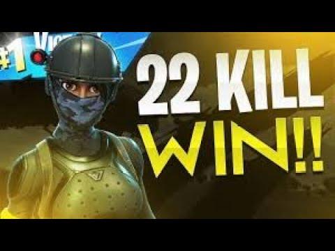 fortnite 22 kills💀💀💀 thumbnail