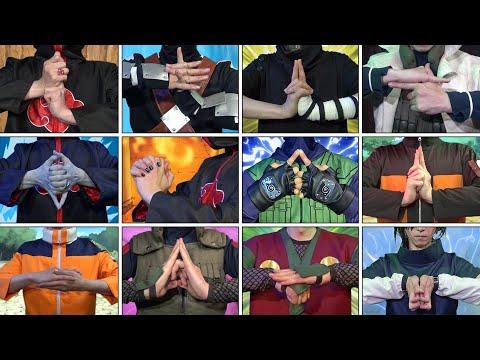 【NARUTO】ナルト忍術の印をリアルで完全再現【57分まとめ】火遁・水遁・土遁・雷遁・風遁・木遁・晶遁・氷遁・熔遁・塵遁・嵐遁・幻術・分身・秘術・口寄せ・結界/封印・忍宗【BORUTO】 thumbnail