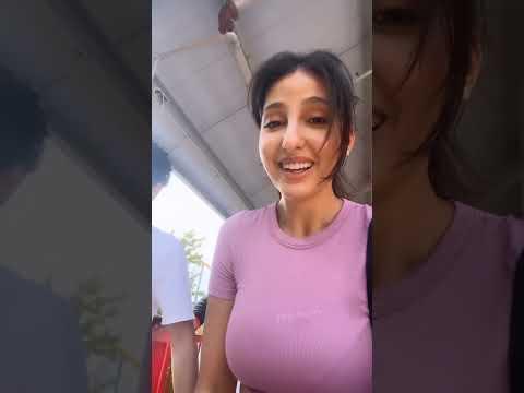 Exploring the Enigmatic Charisma of Nora Fetehi, the Sexy Queen | Nora Fatehi big Boobs Scene | thumbnail