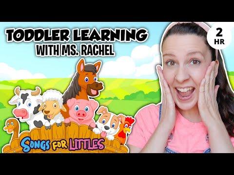 Learn Animals with Ms Rachel for Toddlers - Animal Sounds, Farm Animals, Nursery Rhymes & Kids Songs thumbnail