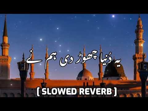 Ye Duniya Chod Di Humne Teri Khatir Mere Maula | Slowed+Reverb | Shahid Khatab #naat thumbnail