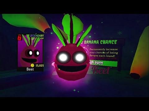 Roblox Banana Eats Part 1279 New Legendary Beet Skin Unlocked! thumbnail