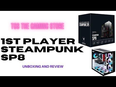1st Player Steampunk SP8 unboxing and review | SP8 | BEST CASING | GAMING PC CASE | 1ST PLAYER thumbnail