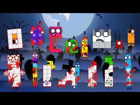 Numberblocks full season Numberblocks Band 1 to 15 but zombies thumbnail