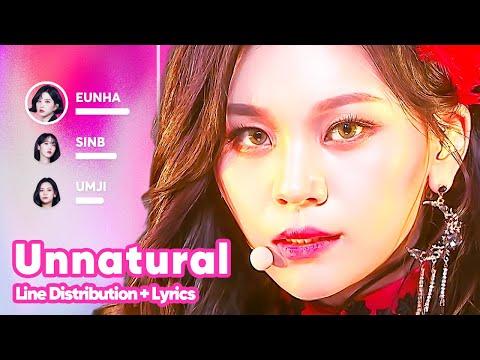VIVIZ - Unnatural (Queendom 2) Line Distribution + Lyrics Karaoke PATREON REQUESTED thumbnail