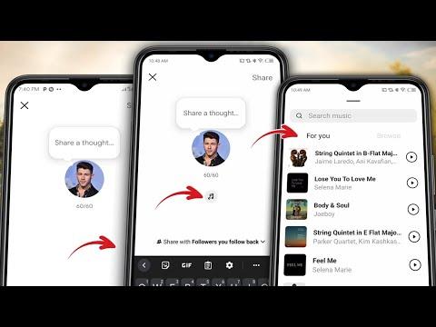 How to Fix Instagram Notes Music feature Not Showing 2024 | Get Notes Music Option on Instagram thumbnail