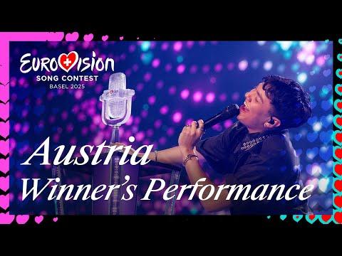 Winner's Performance: JJ - Wasted Love ✨ | Austria 🇦🇹 | Eurovision 2025 thumbnail