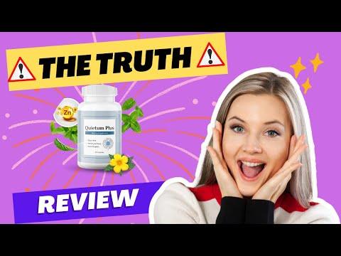 QUIETUM PLUS  (⚠️BEWARE!⚠️) Quietum Plus Review  |  Quietum Plus Reviews | Quietum Plus Really Work? thumbnail