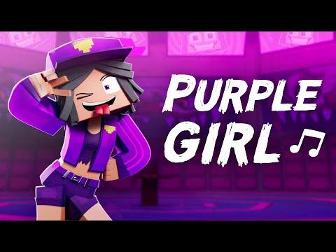 "Purple Girl" (I'm Psycho) [VERSION B] - Minecraft Animation Music Video thumbnail
