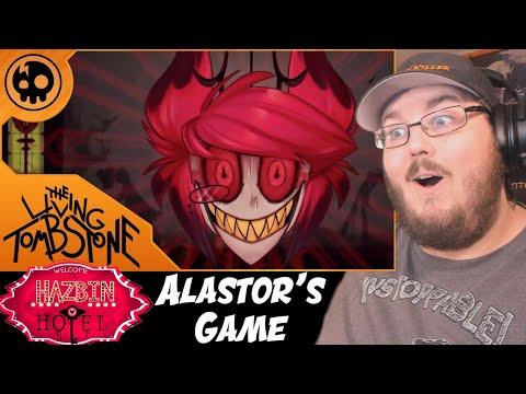 The Living Tombstone - Alastor's Game (Hazbin Hotel Song) REACTION!!! thumbnail