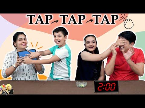 TAP TAP TAP | Family Comedy Challenge | Heads Up Game | Aayu and Pihu Show thumbnail
