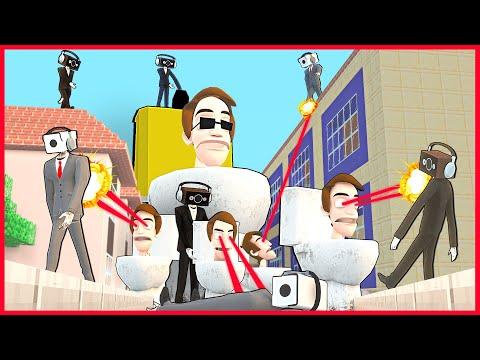 SKİBİDİ TUVALET VS HOPARLÖR KAFA KAFA! 😱 - Minecraft thumbnail